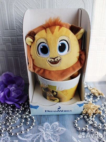 Игрушка в кружке лев Алекс