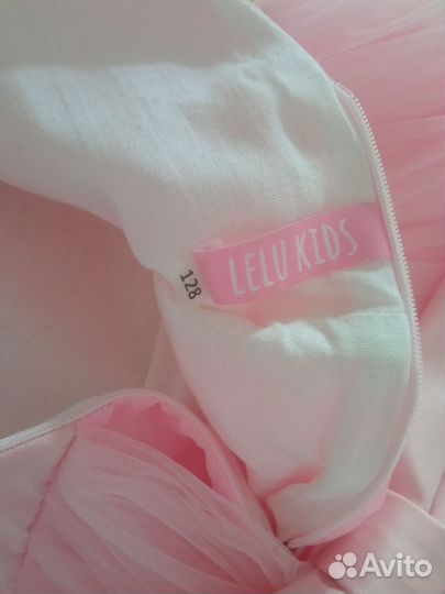 Нарядное платье для девочки 122 128