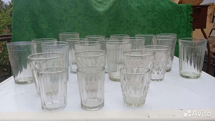 Стаканы времён СССР