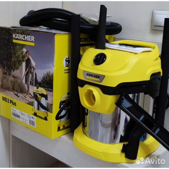 Пылесос Karcher WD 2 Plus S V-15/4/18