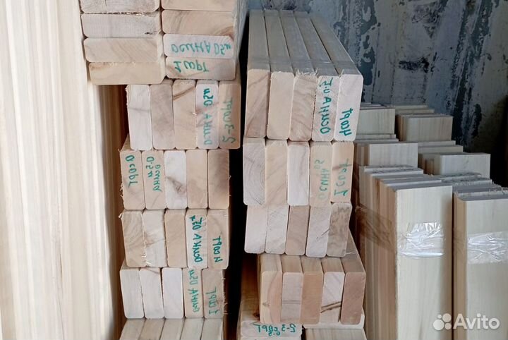 Полок осина 30х90х1000 мм сорт 0 (экстра)