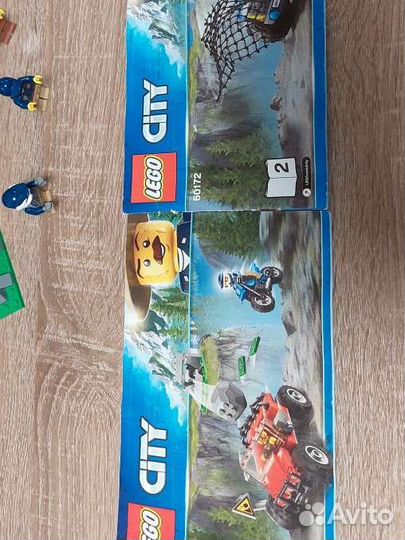 Lego City погоня по грунтовой дороге 60172