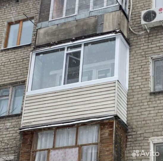 Остекление балконов и лоджий