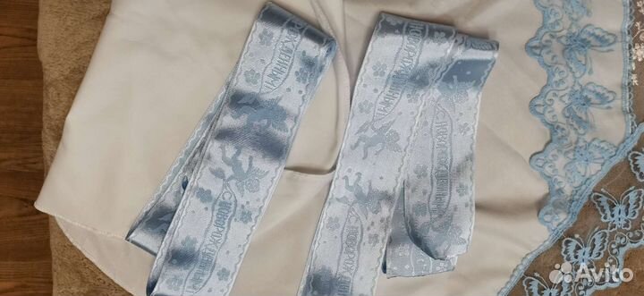 Уголок на выписку, бант и ленты