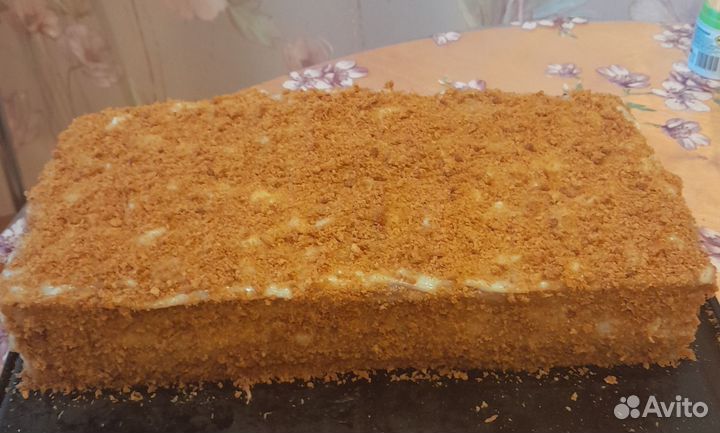 Домашний торт медовик