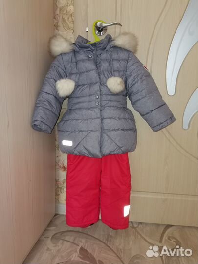 Зимний костюм для девочки 92 размер
