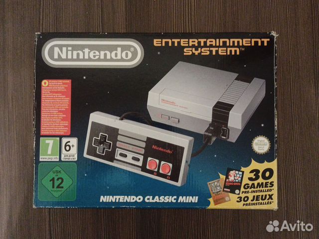 Nintendo nes classic mini купить в Москве | Электроника | Авито