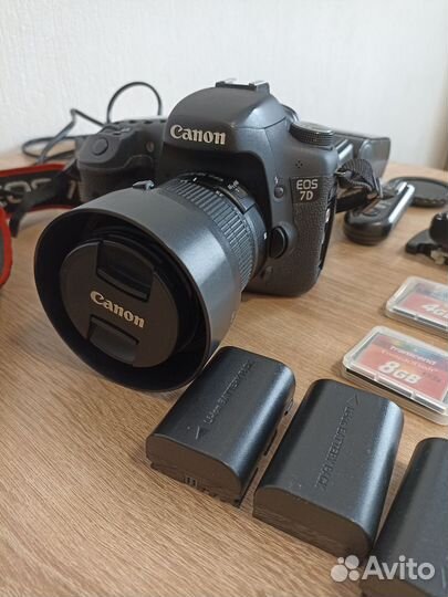 Фотоаппарат canon 7d