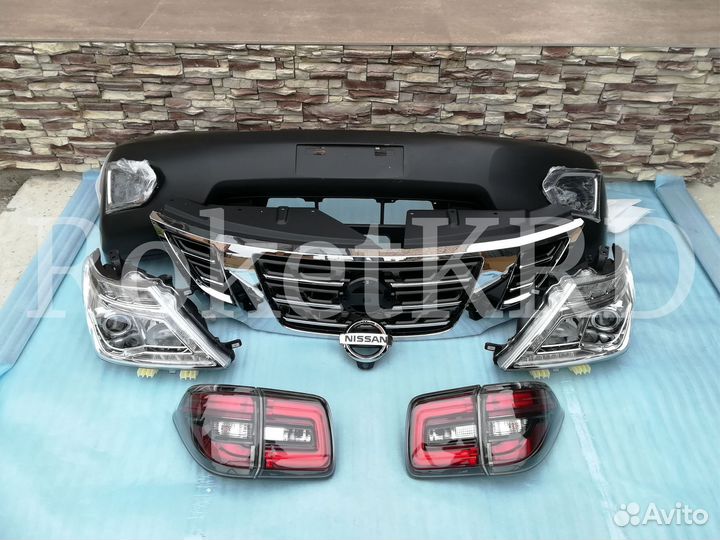 Обвес Nissan Patrol рестайлинг 2015