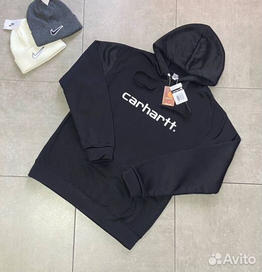 Carhartt толстовка худи на флисе / весна