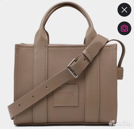 Calzetti cler mini Женский тоут (натуральная кожа)