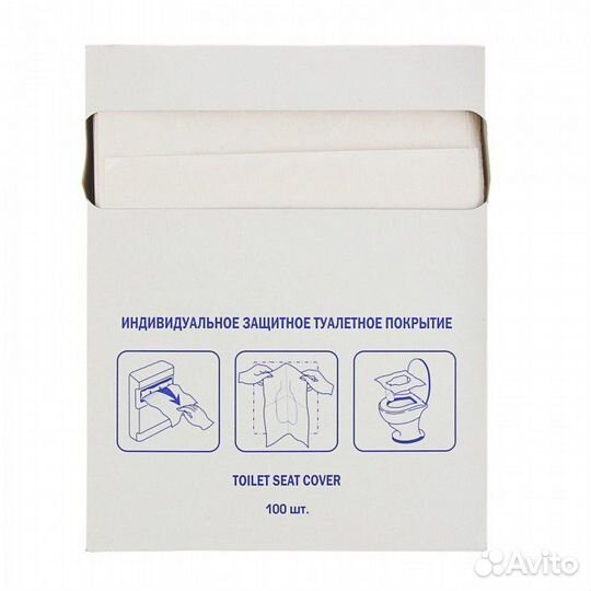 Подкладки туалетные на сиденье унитаза