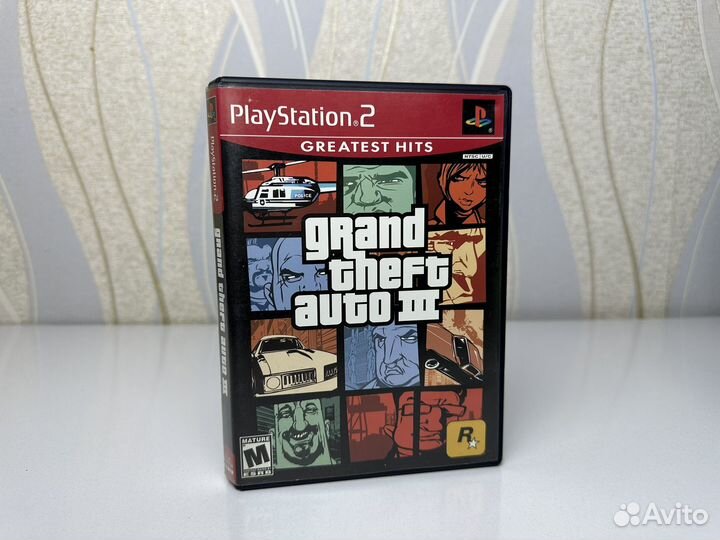 GTA: 3 / III PS2 Red Label