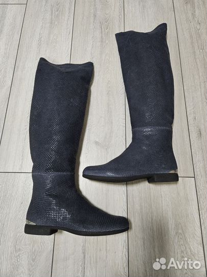 Сапоги женские натуральная кожа италия