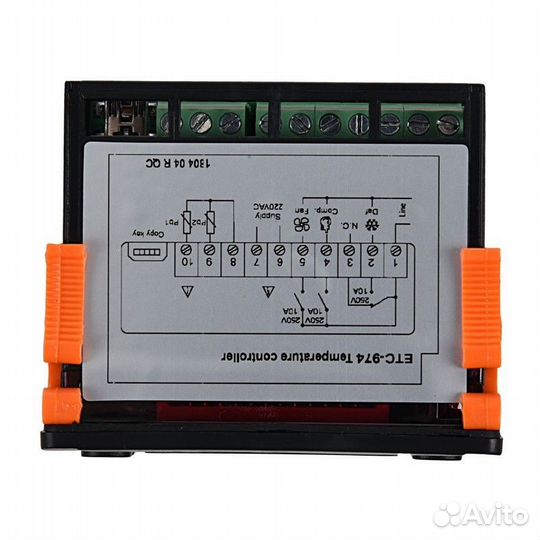 Контроллер Elitech етс-974 (2 датчика)