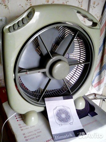 Вентилятор Bimatek напольный-настольный-настенный