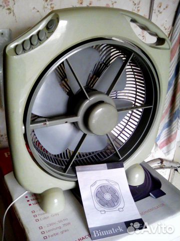 Вентилятор Bimatek напольный-настольный-настенный