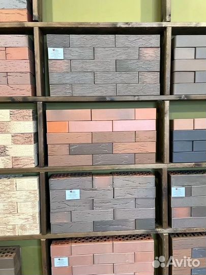 Лицевой керамический кирпич Графит завода вкз