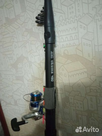 Удочки Okuma в сборе