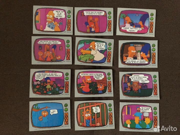 Карточки Стипсоны 90-х