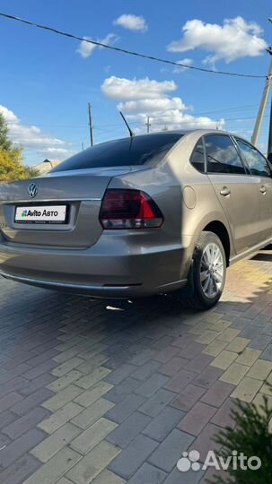 Volkswagen Polo 1.6 AT, 2015, 150 000 км