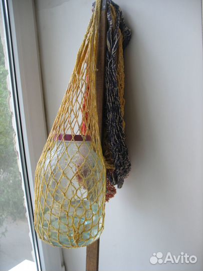 Плетёная сетка-авоська. СССР