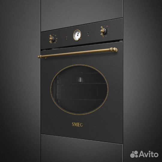 Электрический духовой шкаф smeg sfp805ao