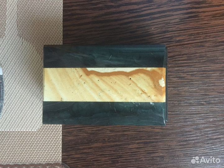 Шкатулка из натурального камня