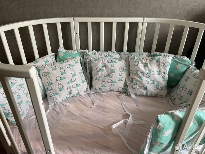 Бортики в детскую кроватку