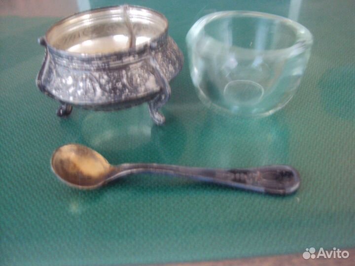 Солонка мельхиор