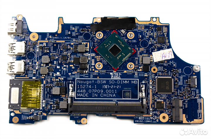 Материнская плата HP X360 11-U DDR3 UMA N3710 448