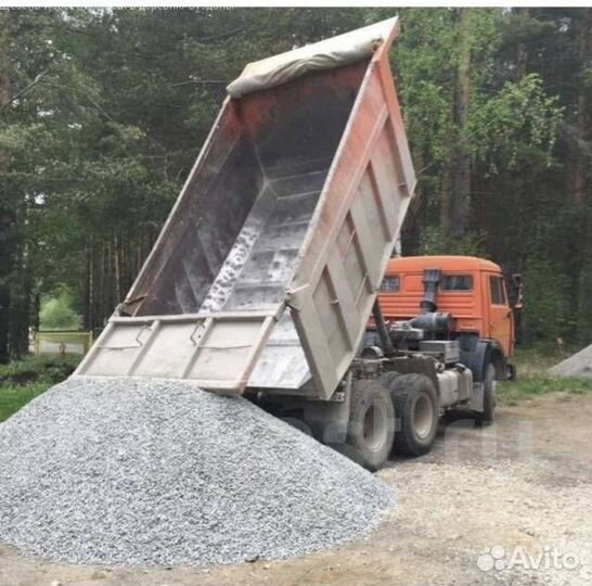 Щебень Известняковый в деревню Суздалы