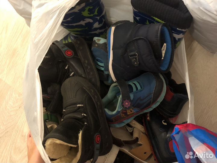 Вещи и обувь пакетом