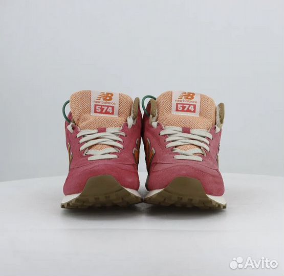 New Balance 574 Утеплённые (Pink Coral)