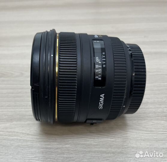 Sigma 50mm 1.4 EX DG hsm для Canon