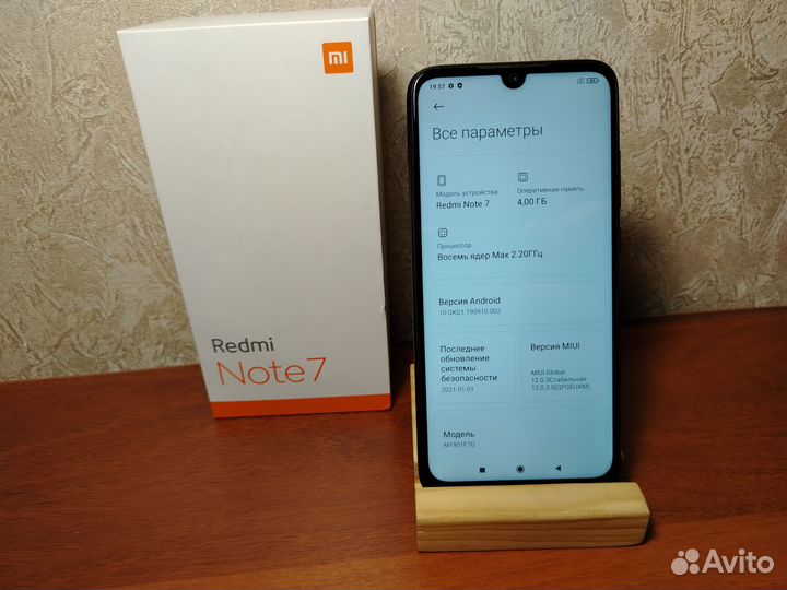 Xiaomi Redmi Note 7, 4/64 ГБ