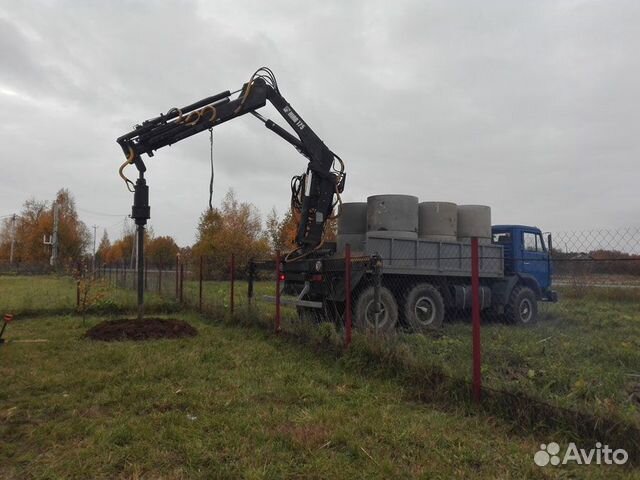 Бурение колодца машинным способом