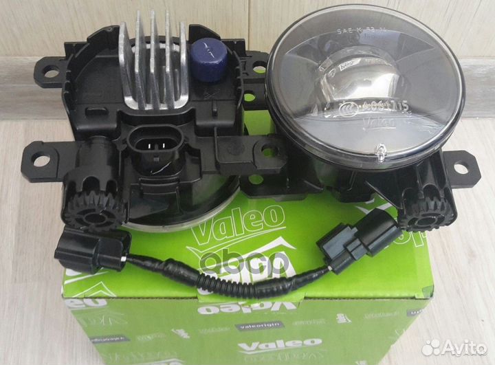 047414 valeo Фары противотуманные комплект rena