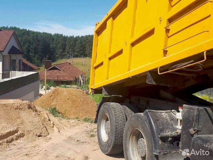 Песок речной мытый сеяный простой