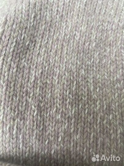 Шапка бини кашемир/меринос ручная работа