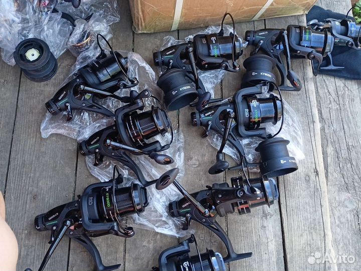 Карповые катушки силовые 6000 7000 8000 9000 шпул