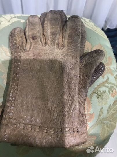 Перчатки женские кожаные 8 размер