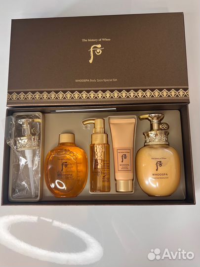 The history of Whoo Whoospa body set