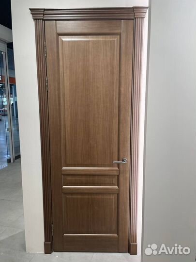 Дверь с покрытием в натуральном шпоне