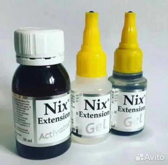 Гель Nix Extension для холодного наращивания волос