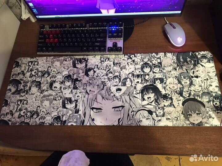 Коврик для мыши и клавиатуры 80х30