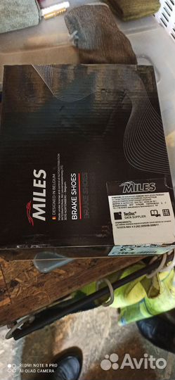 Тормозные колодки задние на тойота matrix, Rav 4