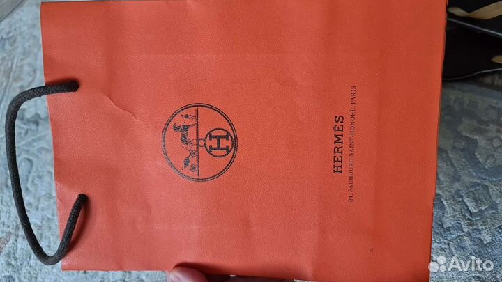 Бумажный пакет Hermes новый