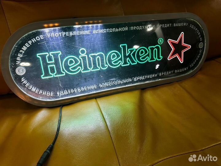 Coca cola heineken вывеска подсветка