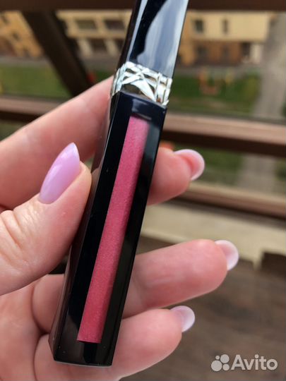 Christian Dior помада жидкая металлик